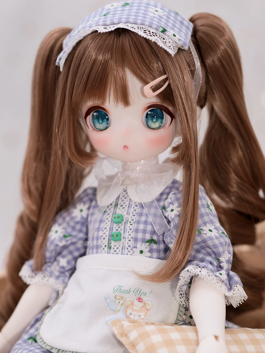 Full set bjd Legitimate doll Bear Sister Bear body 1/4 second Yuan Wind advanced resin cute sd toy Noble gem Cotton