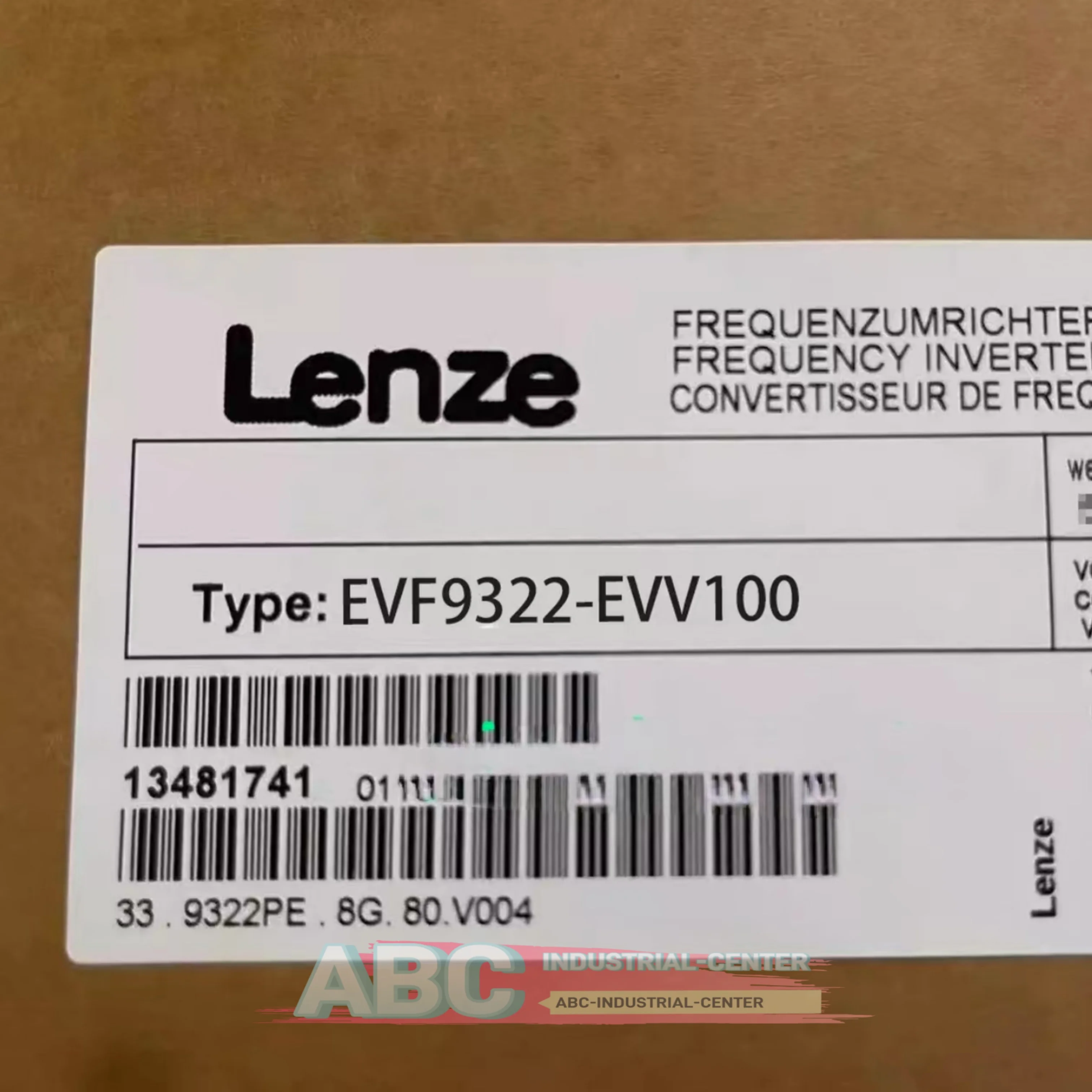 

Frequency converter EVF9322-CVV003 EVF9322-EVV100 brand new EVF9322-EV