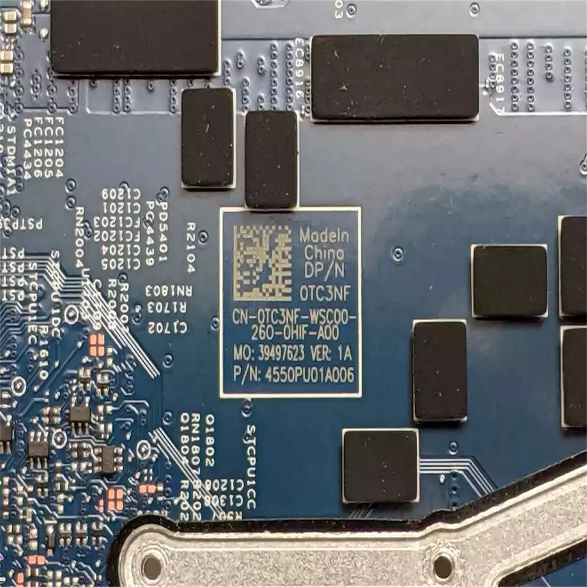 TC3NF 0TC3NF For DELL PRECISION 5770 INTEL Laptop Motherboard i7-12700H CPU RTX A2000 4GB GPU 100% Full Tested