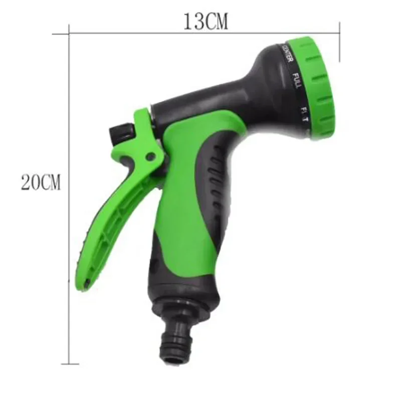 Durable Ajustable Hose nozzles 9 Pattern Garden Water Gun hose sprayer Sprinkle Car Wash Cleaning Watering Lawn and Garden