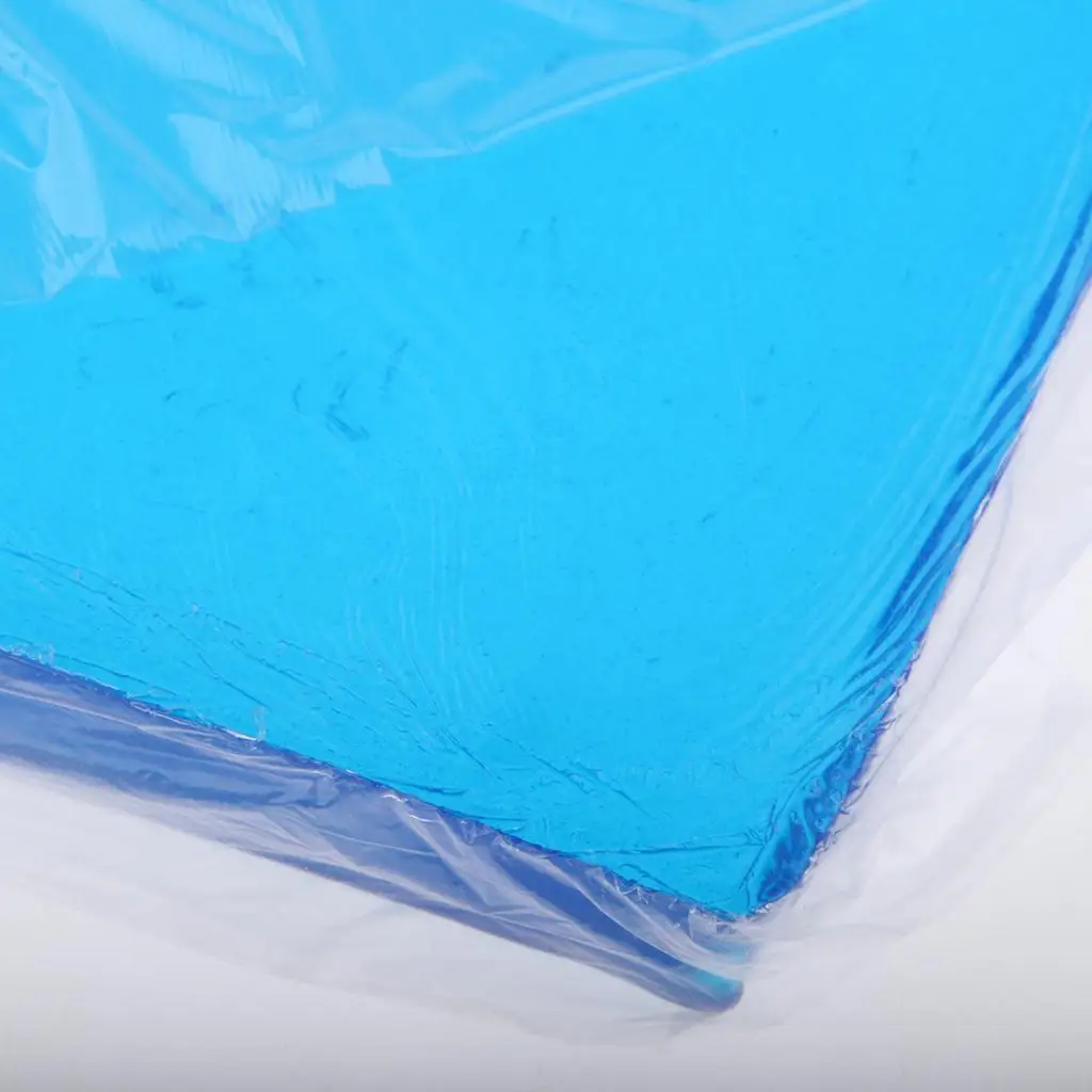 Picture 7: Motorcycle Seat Gel Pad Blue Shock Absorption Mats Cushion Seating 45x45x2cm