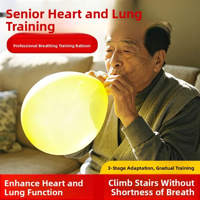 

Thickened Breath Balloon Respiratory Training Device for Elderly Post-Surgery Lung Nodule Recovery Professional Advanced Hear...