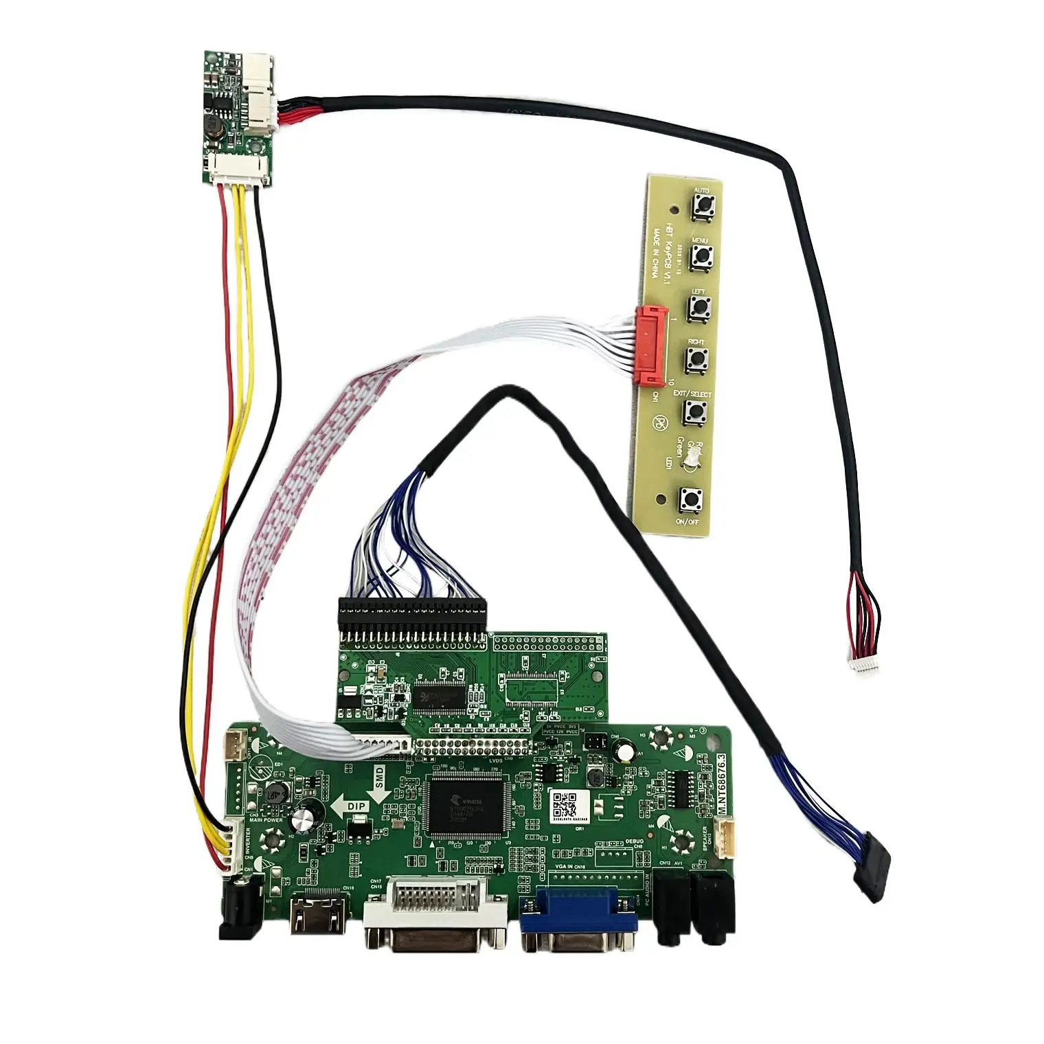Lcd Boards Accessories 640X480 Universal Lcd Controller Board for 8.4Inch Nl6448Bc26-20F 10.4Inch Nl6448Bc33-70F Tft Lcd Display