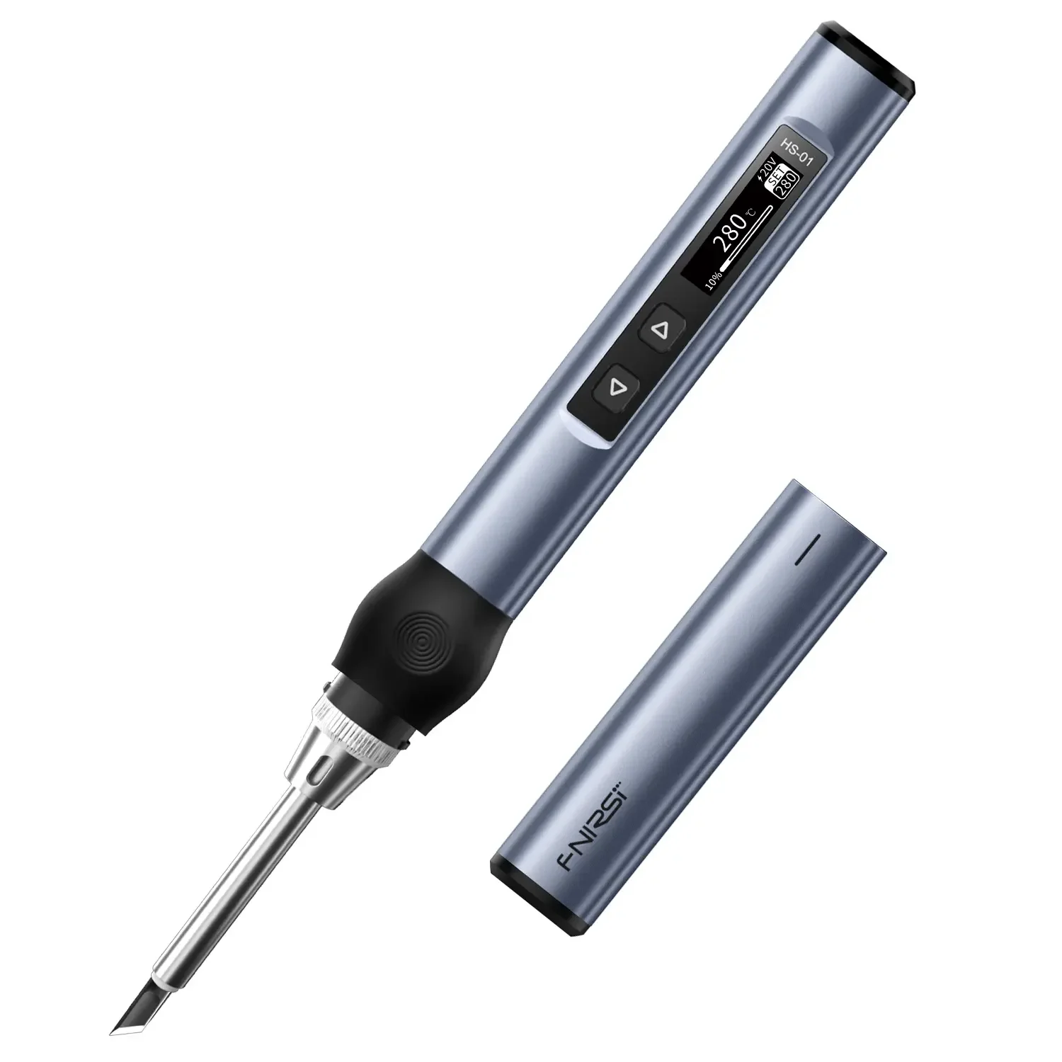 

FNIRSI HS-01 Smart Electric Soldering Iron PD 65W Adjustable Constant Temperature Fast Heat Portable Soldering Iron Station Kit