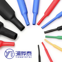 YYT 140pcs/328pcs/127pcs/530pcs Set Polyolefin Shrinking Assorted Heat Shrink Tube Wire Cable Insulated Sleeving Tubing Set 2:1