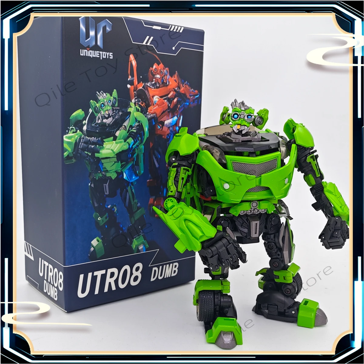 

В наличии Transformed Toys UT R-08 R08 Skids R07 R-08 Mudflap Dumber Twins 13 см Уникальные игрушки Trax Фигурка из сплава Робот Игрушки