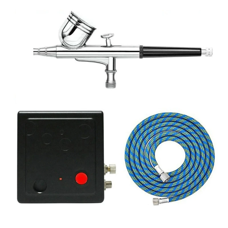 Multi-Purpose Airbrushing System Kit With Accessory For Hobby/Craft/Cake Decorating EU Plug