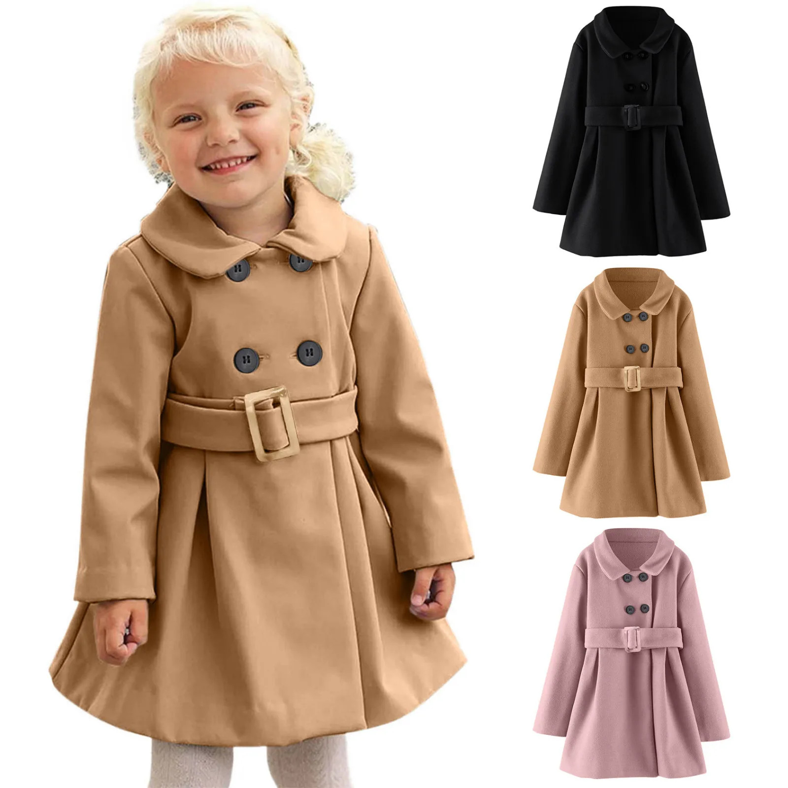 

4t Girls Jacket Toddler Girls Winter Windproof Coat Jacket Kids Warm Fleece Outerwear Jacket Kid Winter Jacket