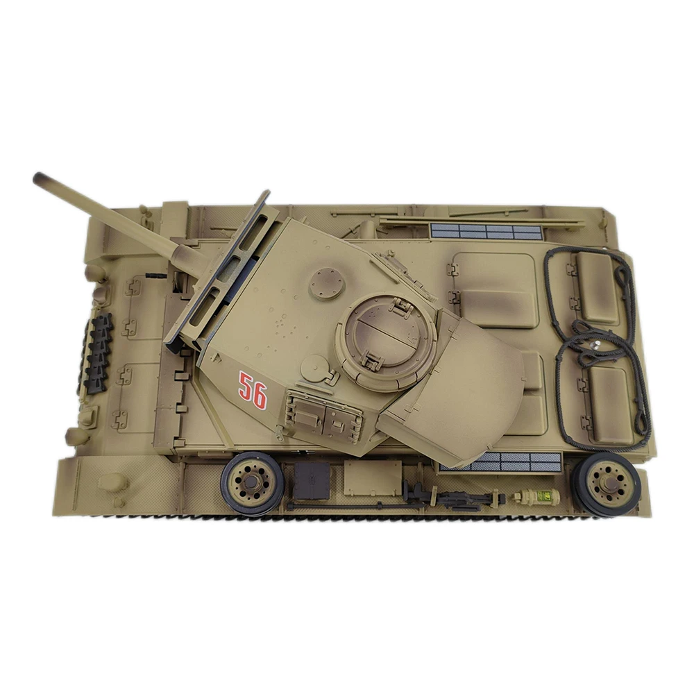 Large 35CM, new 7.0 version, No. 4 L type medium tank, infrared live ammunition, BB bullet shooting, remote control tank and tra