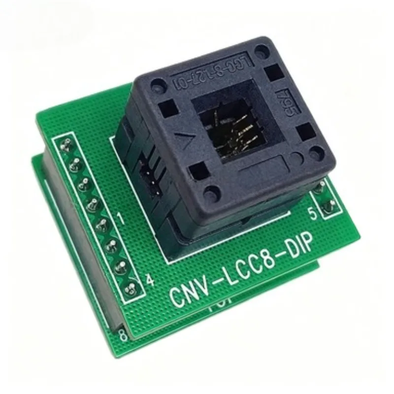 

LCC8 IC Test Socket 1.27mm Pitch LCC-8 Burn in Socket