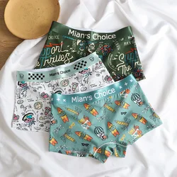 Women Panties Cotton Ladies Boxer Breathable Comfortable Boyshorts Female Underwear Pants Sports Shorts Les Mid-Waist Underpants