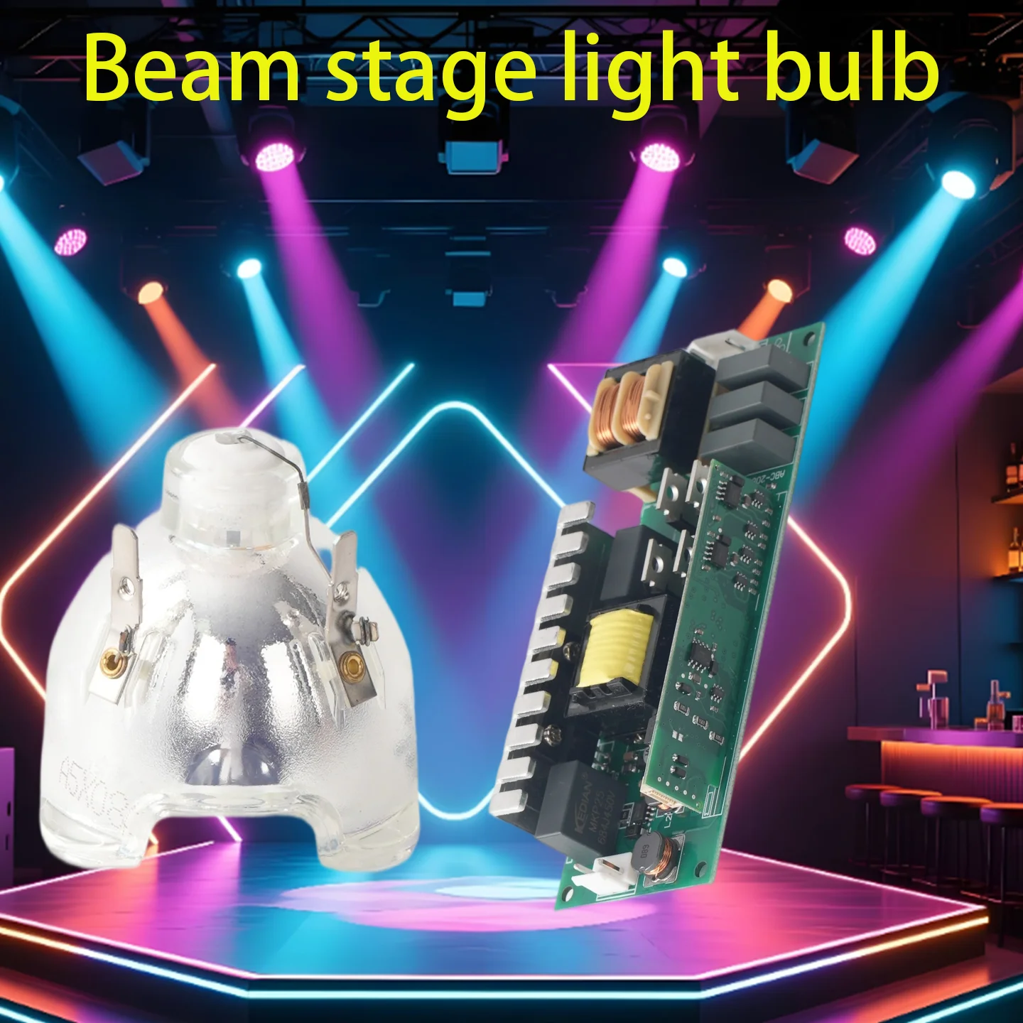 Beam-Glühbirne Kazo 350W 17R, verwendet für Beam 350W McLep Marken-Moving-Head-Glühbirne, Tanz-Tischlampe, Vorschaltgerät-Glühbirne
