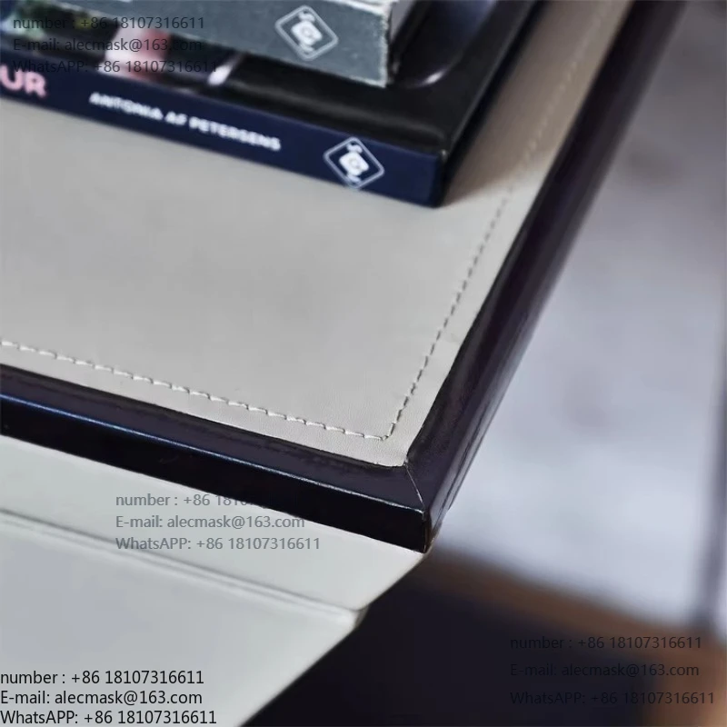 

High-end luxury bedroom furniture Modern villa bedside table