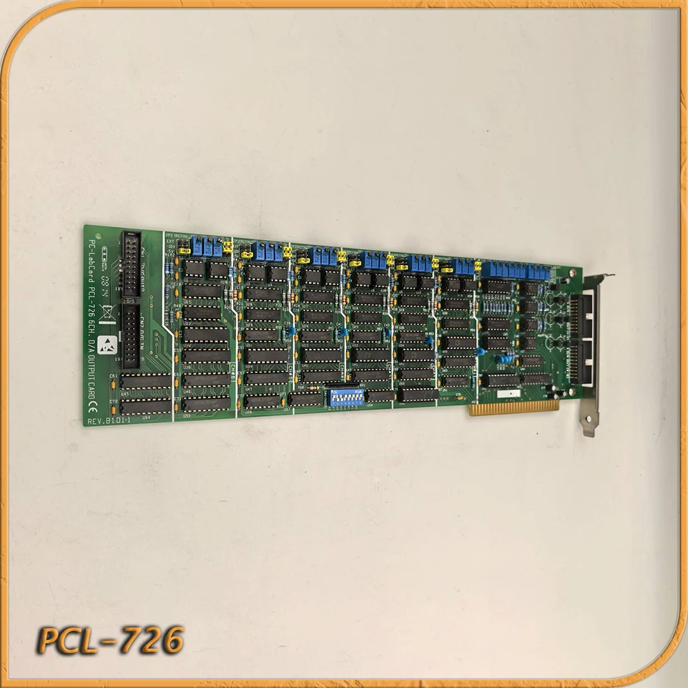 12 Bit Analog Output Channel Full Length Card For Advantech Data Capture Card PCL-726 6CH D/A OUTPUT CARD 6-Channel