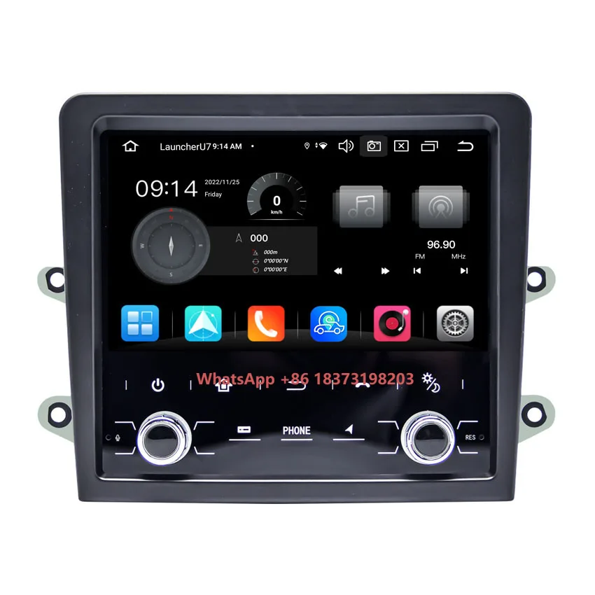 Radio samochodowe DSP z Androidem 12, odtwarzacz multimedialny, nawigacja, stereo do Porsche Boxster/911/Cayman/718/918/981/997 z funkcją Carplay