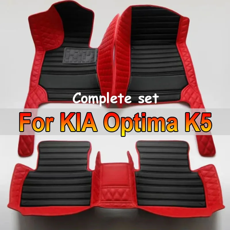 

Автомобильные коврики, внутренние водонепроницаемые кожаные ковры для KIA Optima K5 2015 2014 2013 2012 2011, автоаксессуары, коврики на заказ