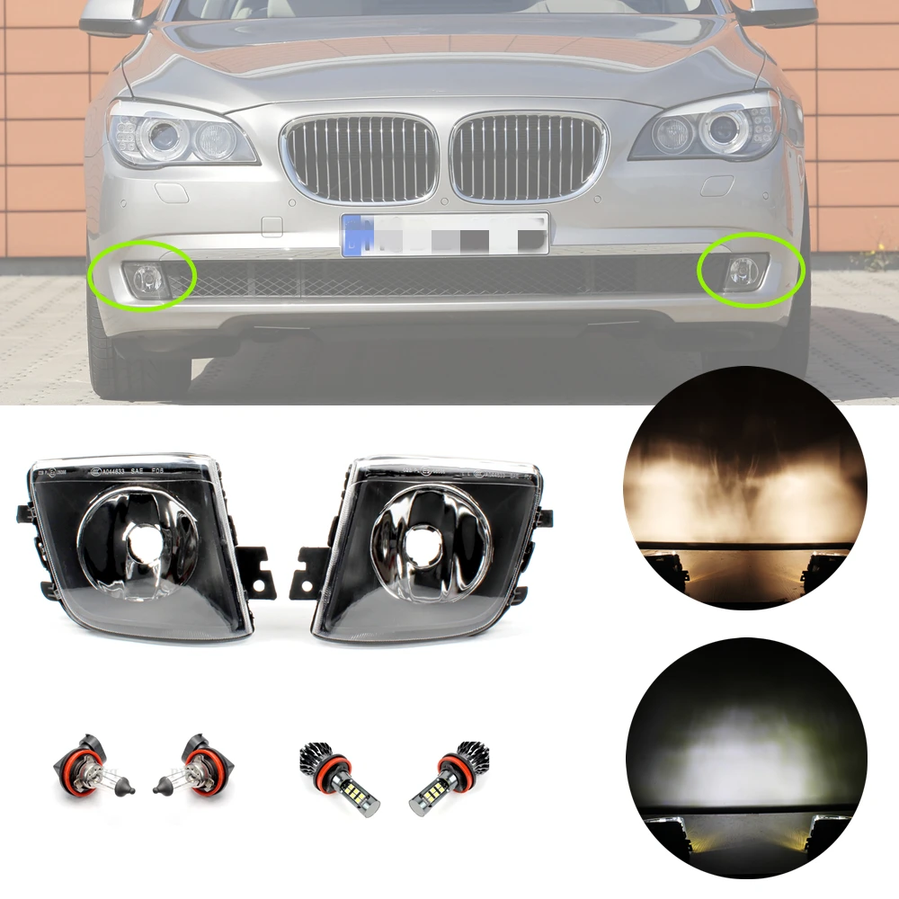 

Fog Light For BMW 7 Series F01/F02 2008 2009 2010 2011 Front Bumper Fog Light With Bulbs 63177182195/63177182196