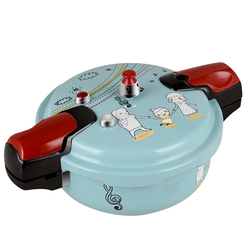 Explosion Proof Mini Pressure Cooker Cartoon Design Home 1-4 Person Gas Induction Cooker Universal Mini Pressure Cooker