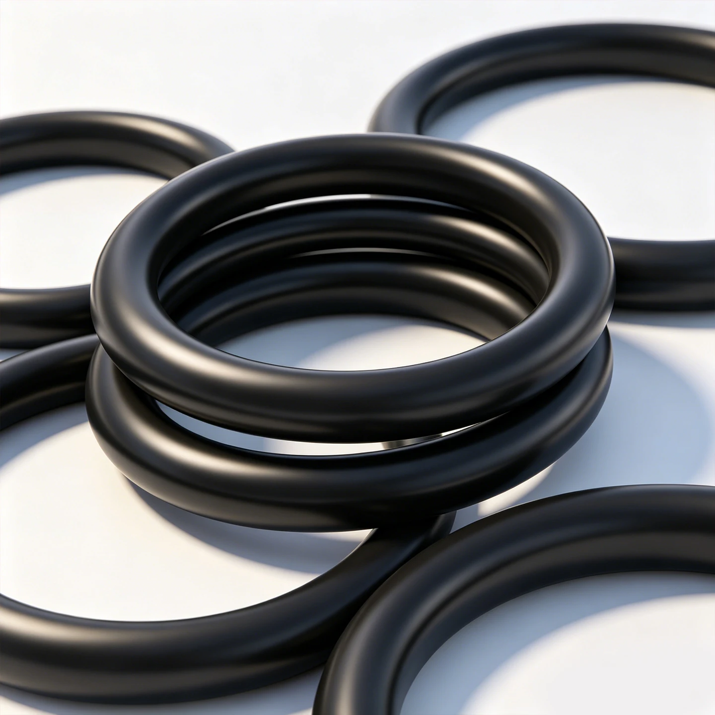 30PCS / Bag EPDM Rubber Black O-ring CS2.5/2.8/3.1mm OD6~50mm, Water Resistant, Abrasion Resistant Seal O-ring Gasket