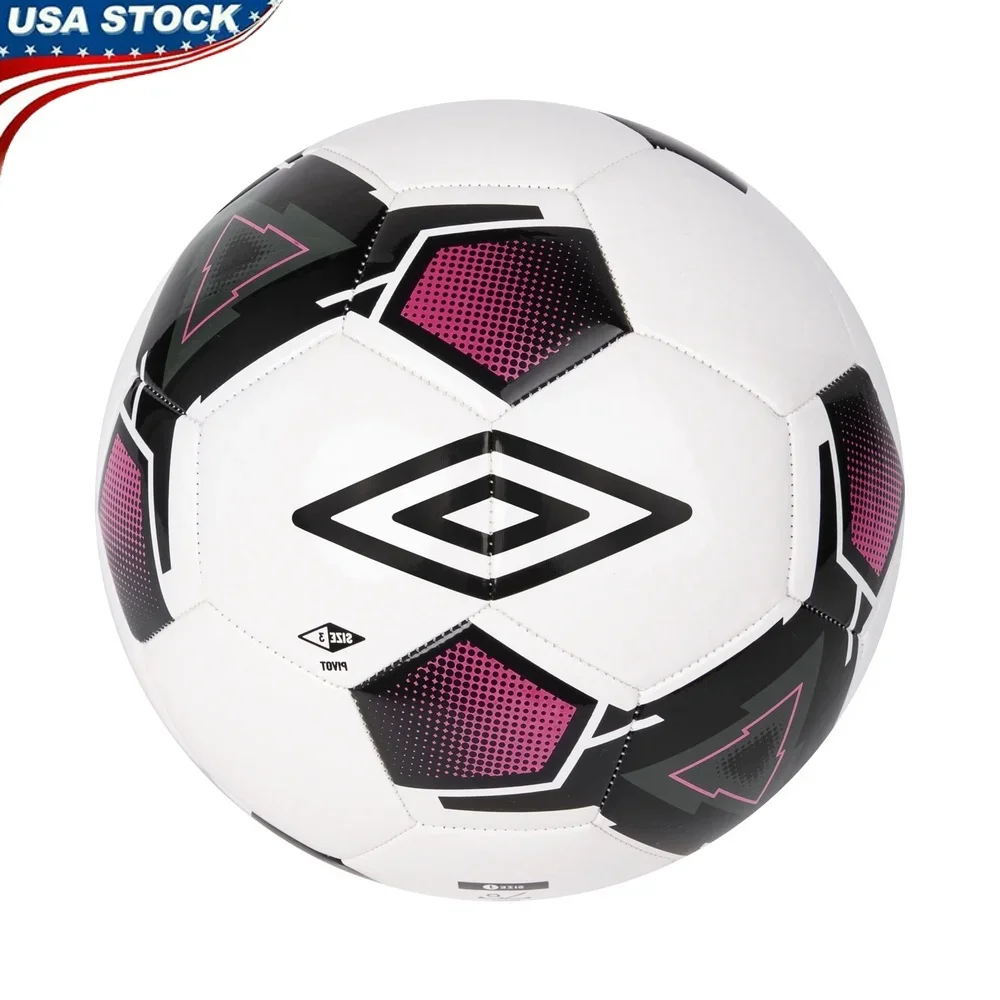 

Youth Beginner Soccer Ball Size 3 Durable 32 Panel Machine Sewn Practice Play Great Touch Lightweight Weatherproof Ideal Ages 8