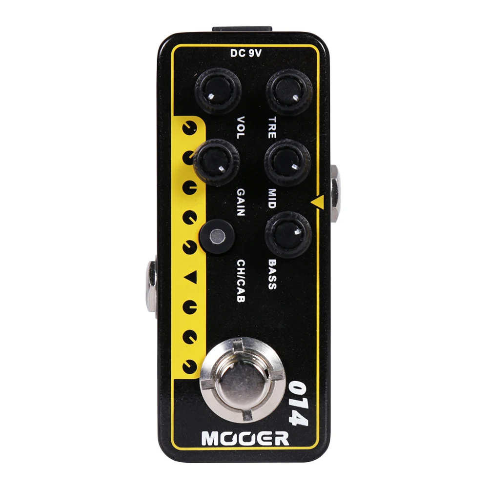 MOOER 014 Taxidea Taxus Digital Preamp Multi Effect Guitar Pedal Electric Guitars Synthesizer Pedal Guitar Parts & Accessories