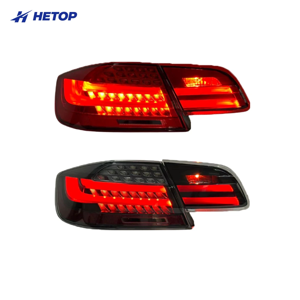 

Hetop Auto LED Taillights for BMW E Series (E60 X5 E70 X6 E71 E90 E92 Z4) Rear Lamps DRL Plug And Play Flashing steering