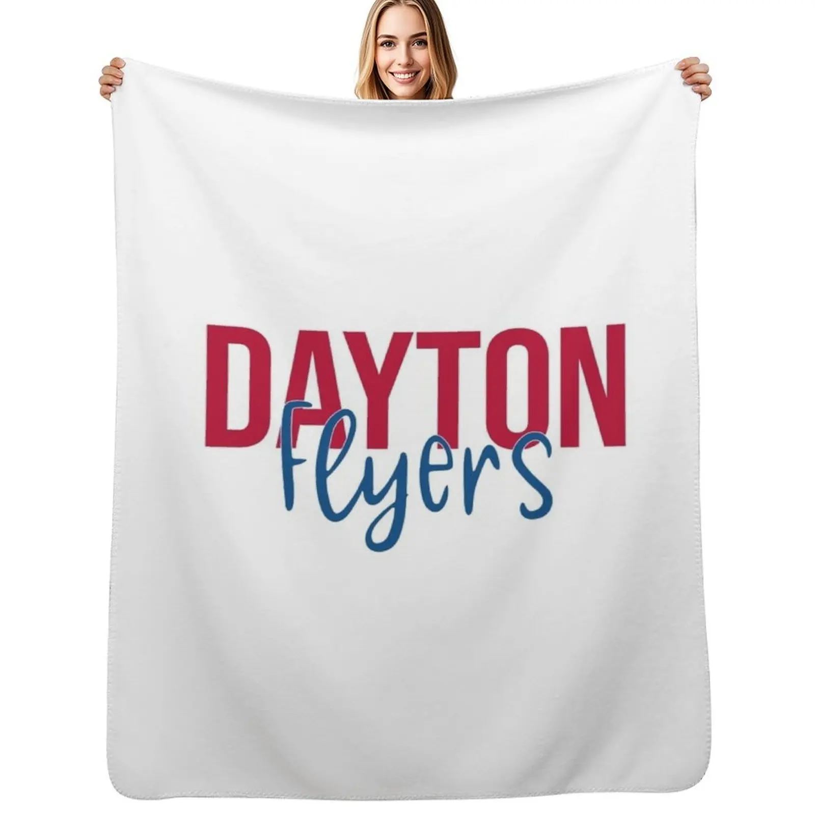 

University of Dayton Throw Blanket Stylish Couch Blanket for Home Living Room