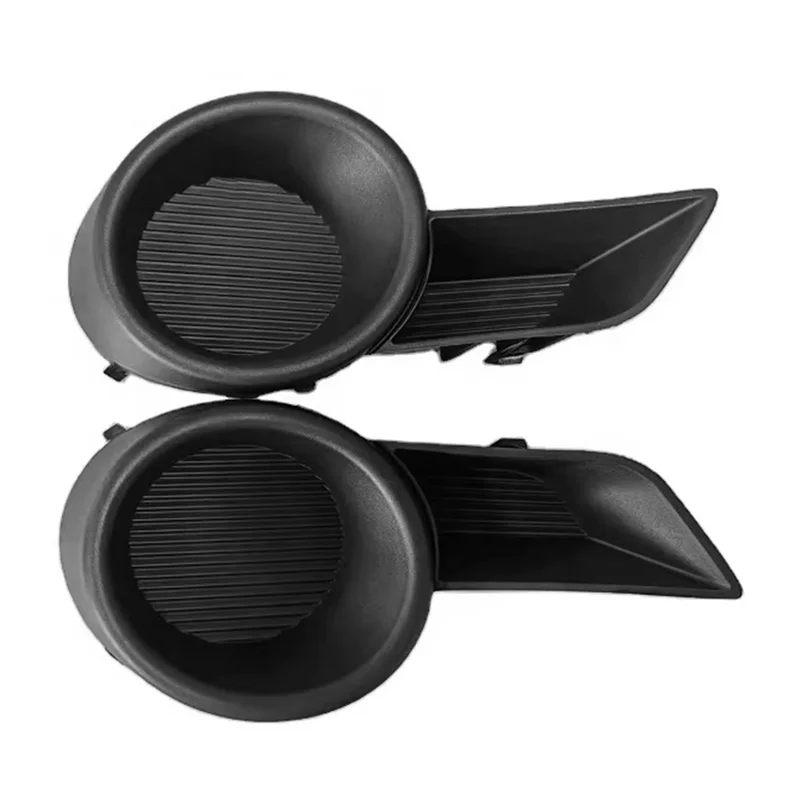 ممتاز-1 زوج المصد الأمامي للسيارة مغلق أضواء الضباب مصابيح غطاء الكسوة لتويوتا هايلاندر 2009-2013 81482-0E050 81481-0E040