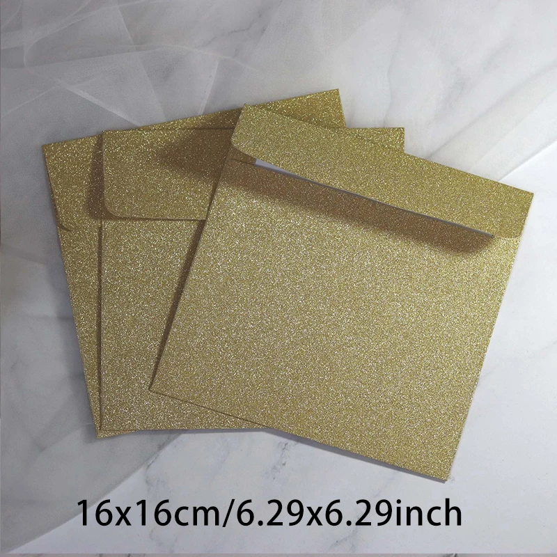 50pcs/lot Envelope for Wedding Small Business Supplies Postcard Giftbox Paper Message Letters Invitations Stationery Envelopes