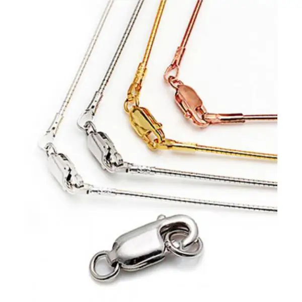 3x 925 Claw Clasp for Chain Jewelry Necklace Bracelet Connection Buckle -