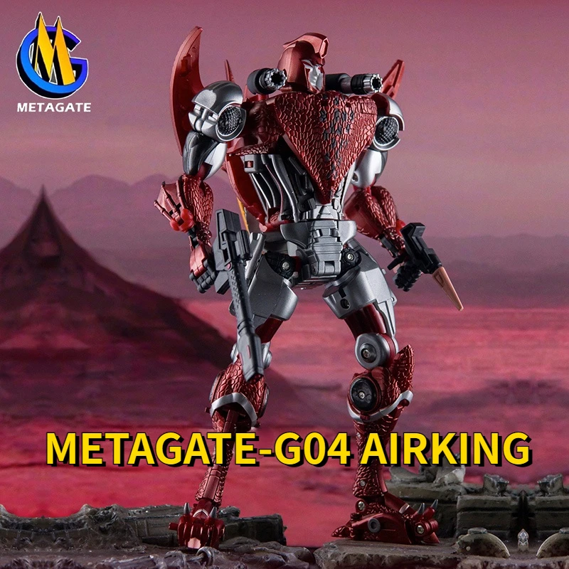 MetaGate-G04 G-04  AIR KING TERRORSAUR High Quality Robot Action Figure BW Super Warrior Collect gifts