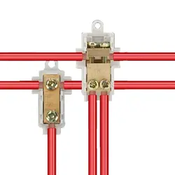 Universal High Power Branch Terminal Block Electrical Cable Junction Box T06 306 T-type Wiring Terminal Splitter Wire Connector