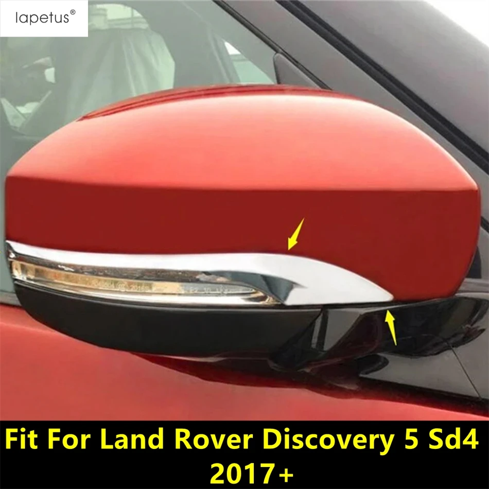 

Rearview Mirror Strip Molding Decoration Protection Cover Trim ABS Chrome Accessories For Land Rover Discovery 5 Sd4 2017 - 2022