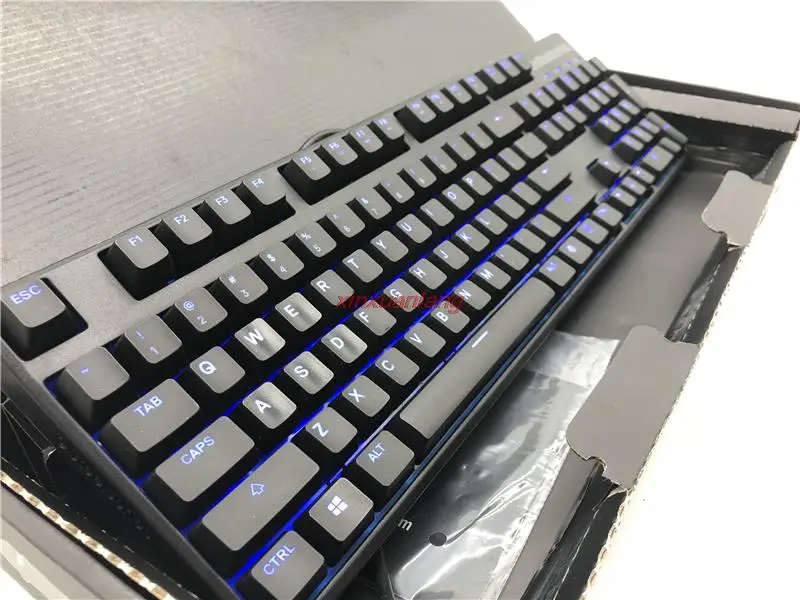 SteelSeries M500 gaming keyboard blue backlight multimedia function keys