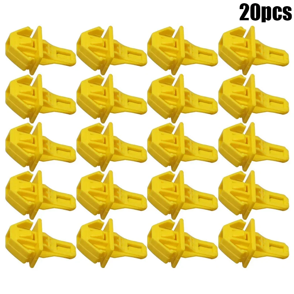 Hot Sale Top-quality 2022 New Auto Clips Tool Yellow H12 LeftFrontRear Vehicle Repair 20 Pcs 91578-T0A-003