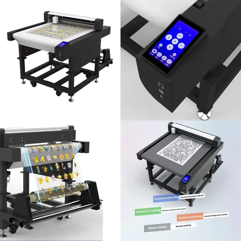 for Large Format Paper Flat Bed Cutting Plotter With for Signmaster Software Servo