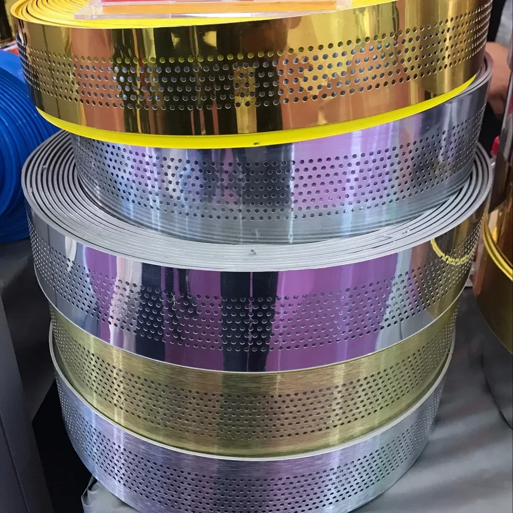 Side Light Channel Letter Coil Aluminum Edge Strip Trim Cap Advertising 3D Luminous Lightbox Making Material Door Head Logo