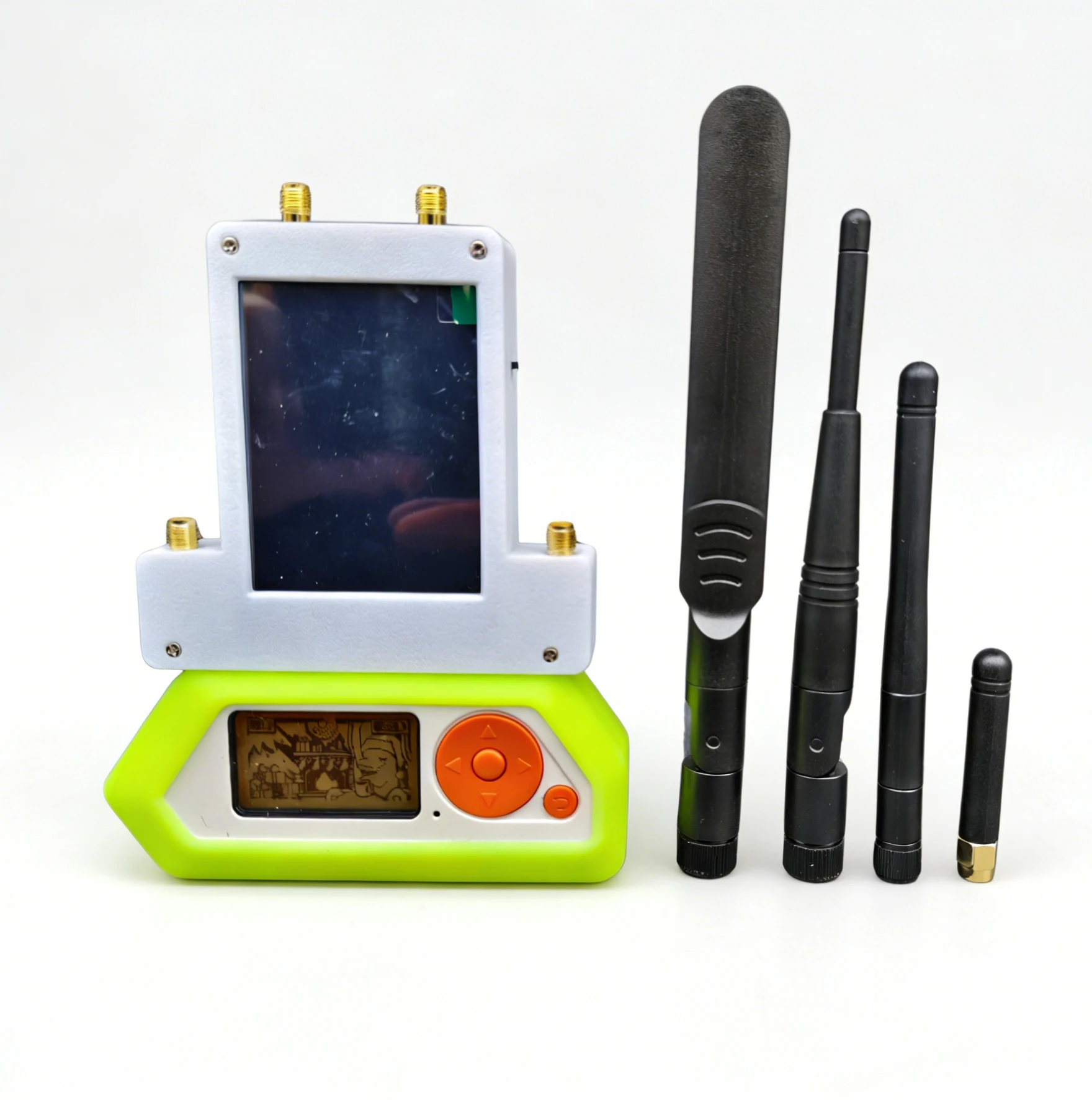 플리퍼 제로 듀얼 터치 4IN1 5G WiFi-ESP32-C5 마로더, 플리퍼와 호환, 5G 탈인증, Subghz, GPS, 내장 배터리