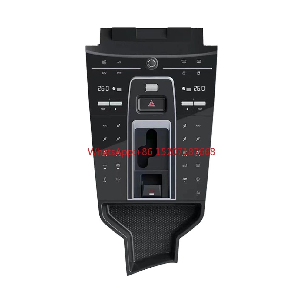 

Multifunctional Digital Car Control Console Panel for Porsche Panamera 2010 - 2017 Central Handrail Board Modification