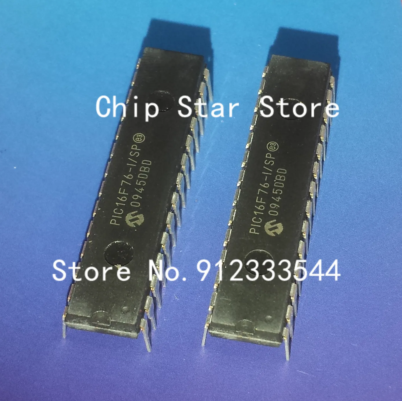 2-50pcs  PIC16F76-I/SP PIC16F76 8 Bit MCU Flash PIC16 Family PIC16F7XX Series Microcontrollers DIP28 100%New And Original