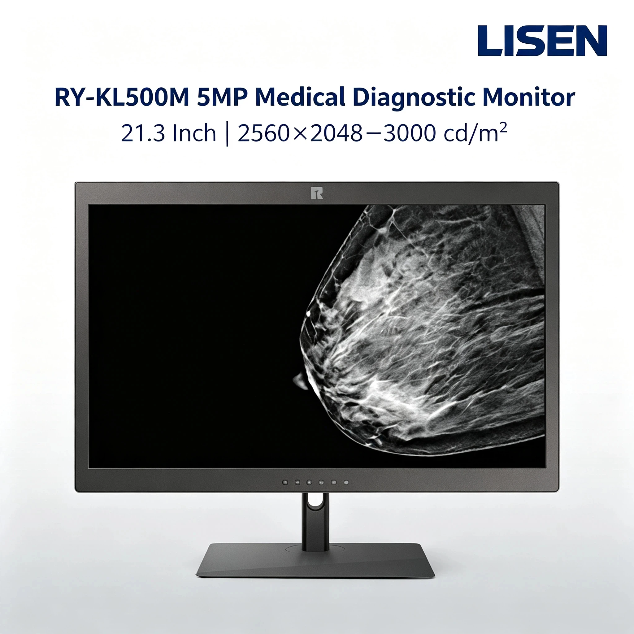 5MP High-Definition New LCD Medical Display 21.3 Inches With DP Interface For Mammography Tomo Premium Electrical Instruments