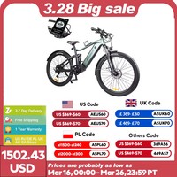 Hot Sale Electric Bike Powerful 750W Mountain Ebike (Peak 1200W) With BAFANG Mid Motor 27.5 29 Inch Adult Electric Bicycle Mens