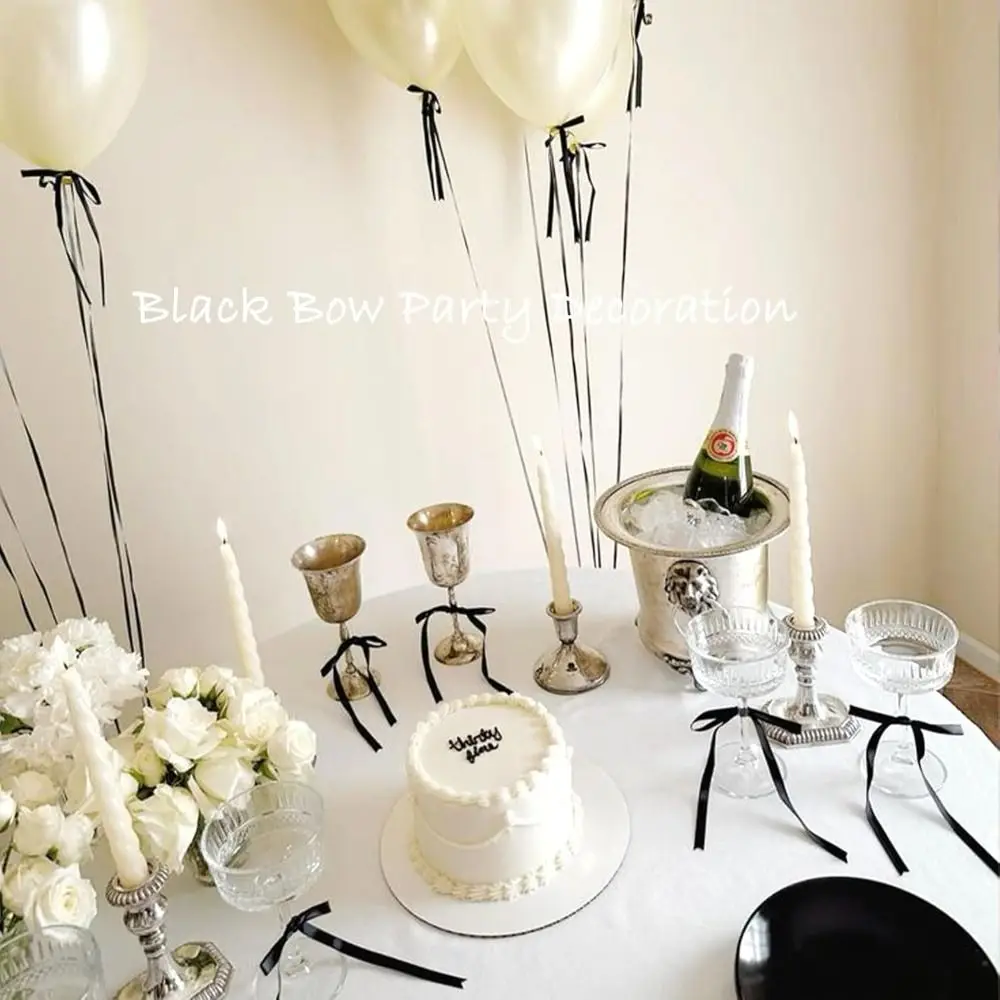 

7 PCS 2025 Acrylic Letter Cake Decorating Multipurpose Funny Ribbion Cake Topper Polyester Happy Birthday Sign