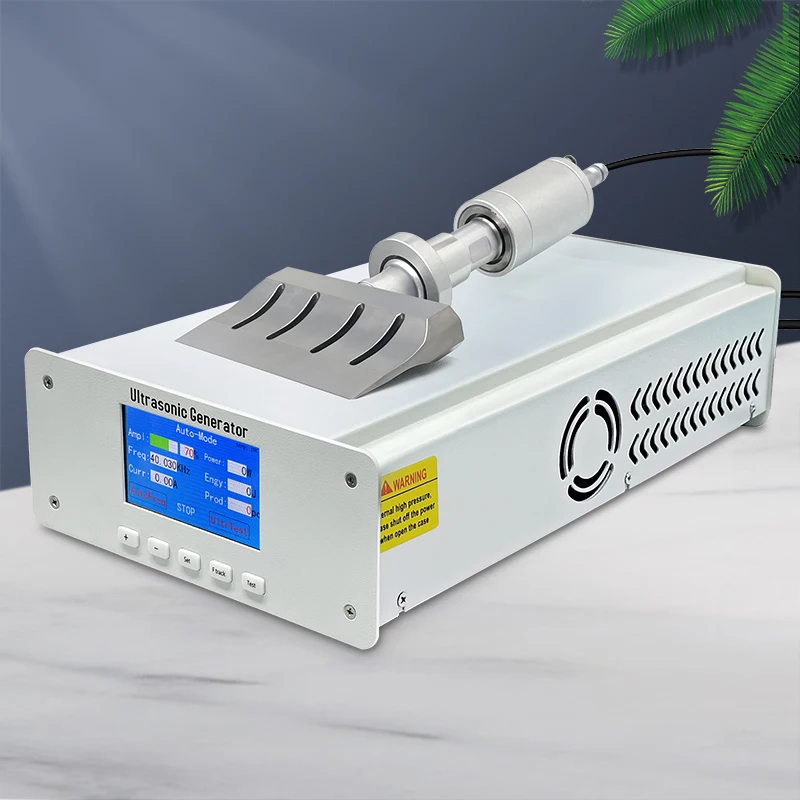 نظام سكاكين قطع المطاط بالموجات فوق الصوتية 40 كيلو هرتز لآلة قطع المطاط الأوتوماتيكية