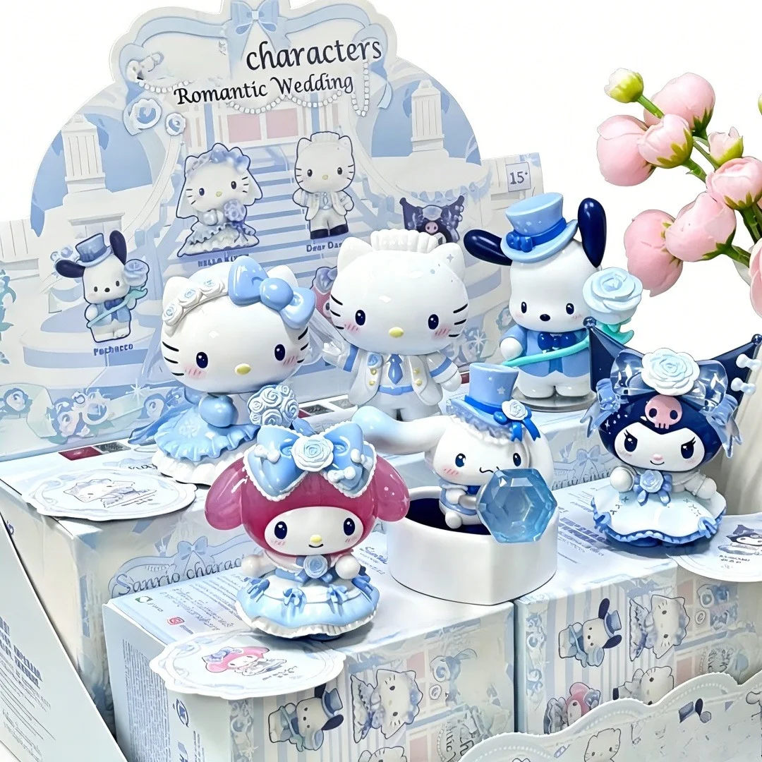 Blind Box Romantische Hochzeitsserie Niedliches Valentinstag-Geschenk Dekorative Figur Überraschungstüte Mystery Figuren Spielzeug