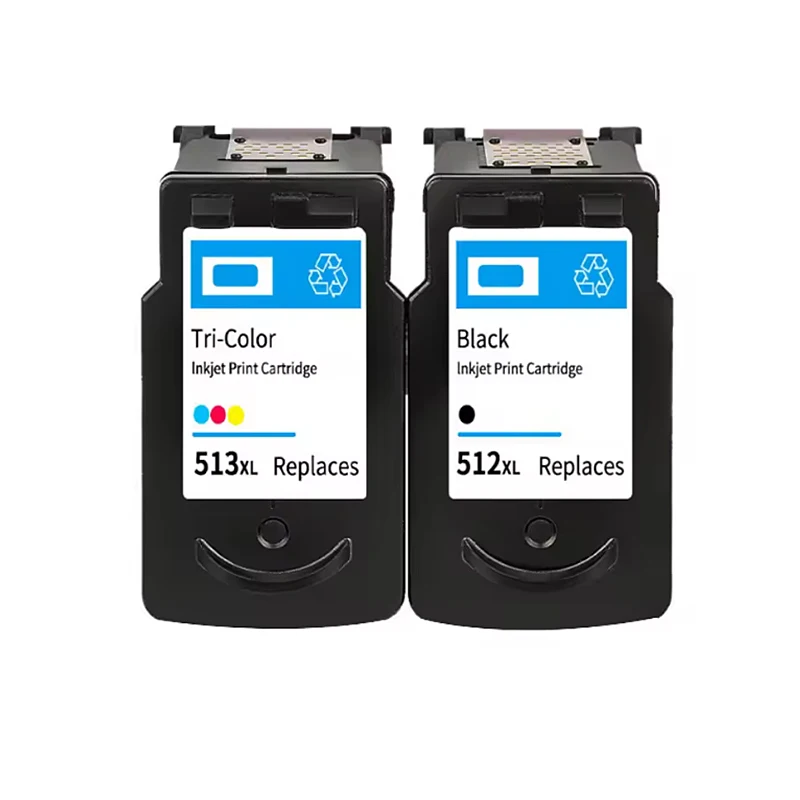 Kompatybilny wkład atramentowy PG512 CL513 PG-512 CL-513 do drukarek Canon Pixma MP230 MP250 MP240 MP270 MP480 MX350 IP2700 — zdjęcie produktu 7