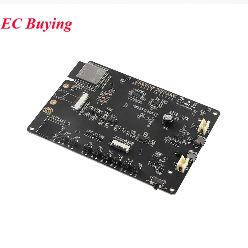 ESP32-S3-Korvo-2 ESP32-S3 لوحة تطوير الوسائط المتعددة ESP32-S3-WROOM-1 WiFi وحدة لاسلكية متوافقة مع بلوتوث LCD + كاميرا + TF