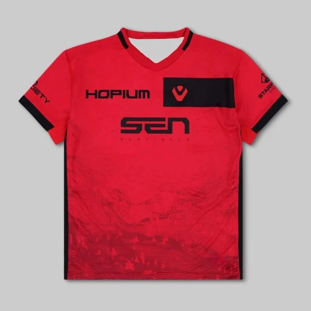 E-sports Sentinels Team jersey VALORANT VCT Short-sleeved Tshirt Men Women  Summer Top Oversized Quick-Drying cloths Casual Tee - AliExpress