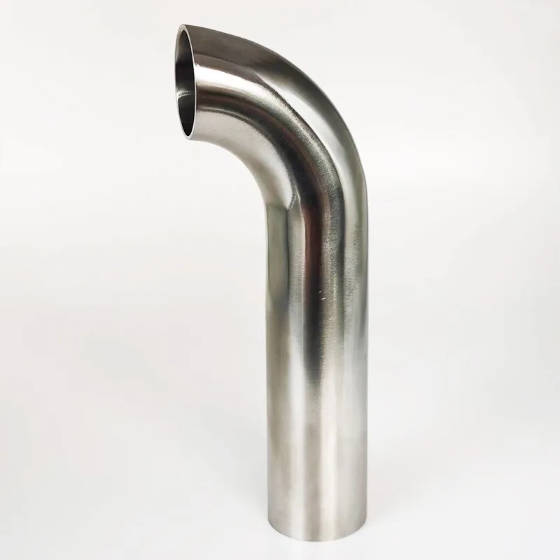 Long 100mm 19/25/32/38/51/76mm Stainless Steel 304 OD Elbow 90 Degree Welding Elbow Pipe Connection Fittings