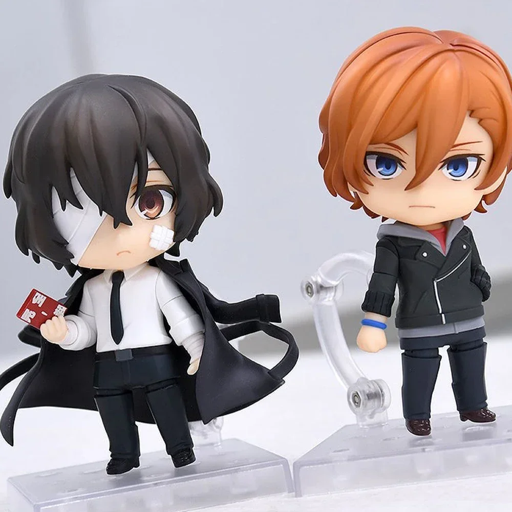 Aixlan #2409 Dazai Osamu #2410 Nakahara Chuya Figure Bungo Stray Dogs PVC Action Figure Amine Gift Collectible Figurine